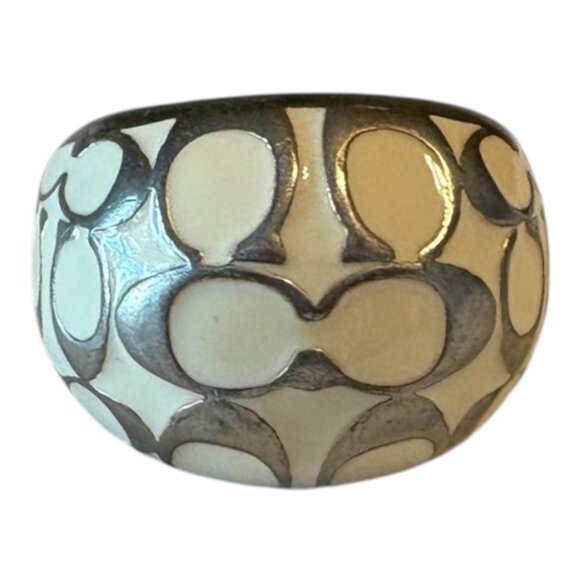 Coach Signature C Dome Ring (2308) - Picture 1 of 2